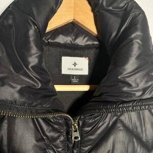 Tuckernuck‎ Black Jackson Quilted Vest | Size Large